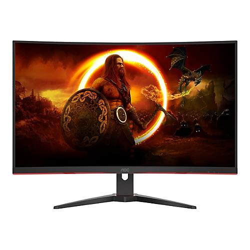 AOC Gaming C32G2ZE - LED-Monitor - Gaming - gebogen - 81.3 cm (32') (31.5' sichtbar) - 1920 x 1080 Full HD (1080p) @ 240 Hz
