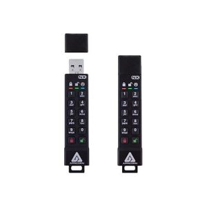 Apricorn Aegis Secure Key 3NX – USB-Flash-Laufwerk – verschlüsselt – 16 GB – USB 3.1 Gen 1 – FIPS 140-2 Level 3 Apricorn Aegis Secure Key 3NX – USB-Flash-Laufwerk – verschlüsselt – 16 GB – USB 3.1 Gen 1 – FIPS 140-2 Level 3