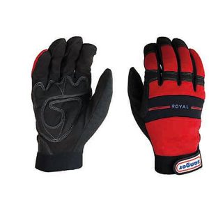 Arbeitshandschuh Royal, gepolstert, mit Fingerspitzenschutz, 6 Paar, Größe L Arbeitshandschuh Royal, gepolstert, mit Fingerspitzenschutz, 6 Paar, Größe L
