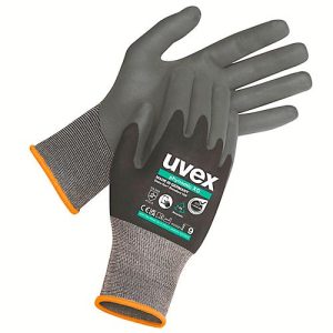 Arbeitshandschuhe uvex phynomic XG, EN 388 4 1 2 1 X, Polyamid/Elastan, schwarz, Größe 6, 10 Paar Arbeitshandschuhe uvex phynomic XG, EN 388 4 1 2 1 X, Polyamid/Elastan, schwarz, Größe 6, 10 Paar