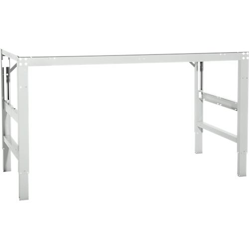 Arbeitstisch Ergo, Elektro-Hydraulik, Platte Melamin, 1750 x 800 mm, lichtgrau