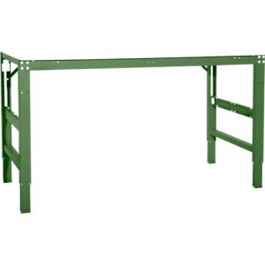 Arbeitstisch Ergo, Elektro-Hydraulik, Platte Melamin, 1750 x 800 mm, resedagrün Arbeitstisch Ergo, Elektro-Hydraulik, Platte Melamin, 1750 x 800 mm, resedagrün