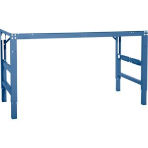 Arbeitstisch Ergo, Elektro-Hydraulik, Platte PVC Dekor, 1250 x 800 mm, brillantblau Arbeitstisch Ergo, Elektro-Hydraulik, Platte PVC Dekor, 1250 x 800 mm, brillantblau
