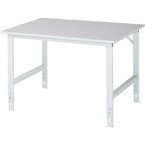 Arbeitstisch, Melamin-Platte, B 1250 x T 1000 x H 760-1080 mm