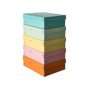 Archivbox Falken PURE Box Pastell A4, für bis zu 1250 Blatt, mit Beschriftungsfeld, L 320 x B 240 x Füllhöhe 100 mm, FSC®-Pappe, farbsortiert, 5 Stück Archivbox Falken PURE Box Pastell A4, für bis zu 1250 Blatt, mit Beschriftungsfeld, L 320 x B 240 x Füllhöhe 100 mm, FSC®-Pappe, farbsortiert, 5 Stück