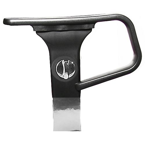 Armlehnen für Drehstuhl Ergo Point, höhenverstellbar, schwarz/chrom