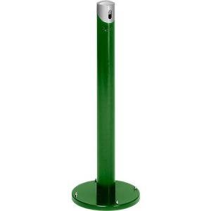 Ascher-Standsäule SG 105R, rund, moosgrün Ascher-Standsäule SG 105R, rund, moosgrün