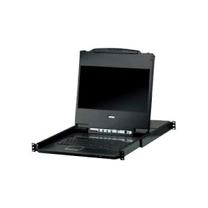 ATEN CL6708MW – KVM-Konsole mit KVM-Switch – 8 Anschlüsse – USB – 43.9 cm (17.3′) – Rack ATEN CL6708MW – KVM-Konsole mit KVM-Switch – 8 Anschlüsse – USB – 43.9 cm (17.3′) – Rack