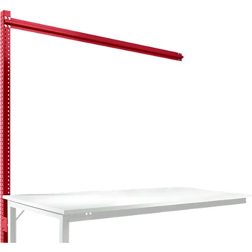 Aufbauportal, Ansatzisch SPEZIAL Arbeitstisch-/Werkbanksystem UNIVERSAL/PROFI, 1750 mm, rubinrot