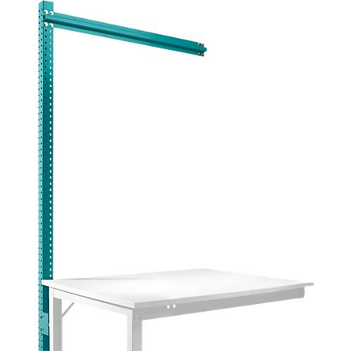 Aufbauportal f. Ansatztisch STANDARD Arbeitstisch-/Werkbanksystem UNIVERSAL/PROFI, 1250 mm, wasserblau
