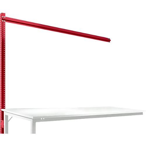 Aufbauportal f. Ansatztisch STANDARD Arbeitstisch-/Werkbanksystem UNIVERSAL/PROFI, 2000 mm, rubinrot