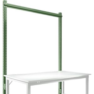 Aufbauportal, Grundtisch SPEZIAL Arbeitstisch-/Werkbanksystem UNIVERSAL/PROFI, 1500 mm, resedagrün Aufbauportal, Grundtisch SPEZIAL Arbeitstisch-/Werkbanksystem UNIVERSAL/PROFI, 1500 mm, resedagrün
