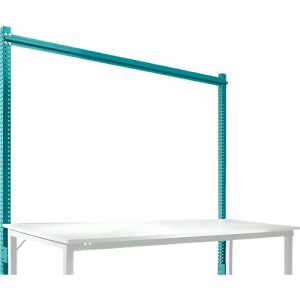 Aufbauportal, Grundtisch STANDARD Arbeitstisch-/Werkbanksystem UNIVERSAL/PROFI, 2000 mm, wasserblau Aufbauportal, Grundtisch STANDARD Arbeitstisch-/Werkbanksystem UNIVERSAL/PROFI, 2000 mm, wasserblau