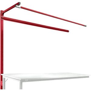 Aufbauportal m. Ausleger, Ansatztisch STANDARD Arbeitstisch/Werkbank UNIVERSAL/PROFI, 2000 mm, rubinrot Aufbauportal m. Ausleger, Ansatztisch STANDARD Arbeitstisch/Werkbank UNIVERSAL/PROFI, 2000 mm, rubinrot