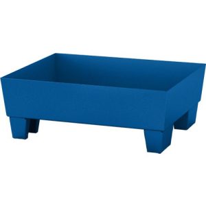 Auffangwanne ASECOS, Stahl, mit Sockelfüßen, 60 l Auffangvolumen, B 635 x T 785 x H 268 mm, lackiert Auffangwanne ASECOS, Stahl, mit Sockelfüßen, 60 l Auffangvolumen, B 635 x T 785 x H 268 mm, lackiert