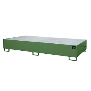 Auffangwanne AW 1000-2, grün RAL 6011 Auffangwanne AW 1000-2, grün RAL 6011