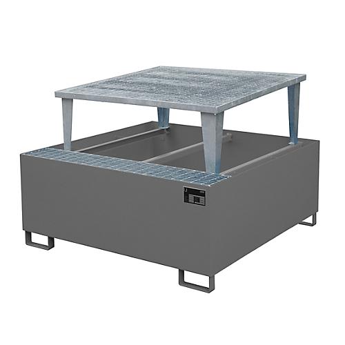 Auffangwanne AWA 1000-1, grau RAL 7005