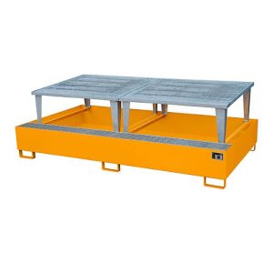 Auffangwanne AWA 1000-2, orange RAL 2000 Auffangwanne AWA 1000-2, orange RAL 2000