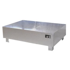 Auffangwanne BAUER WO-2/200, Stahl, unterfahrbar, feuerverzinkt, B 1200 x T 800 x H 360 mm Auffangwanne BAUER WO-2/200, Stahl, unterfahrbar, feuerverzinkt, B 1200 x T 800 x H 360 mm