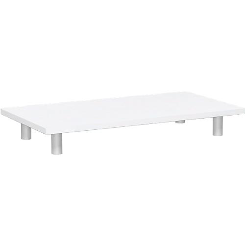 Aufsatzplatte PALENQUE, für Schrank B 800 mm, B 800 x T 400 x H 105 mm, weiß