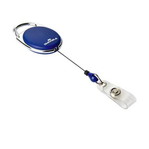 Ausweishalter Jojo Style, mit Druckknopf-Schlaufe, ohne Kartenhalter, 10 Stück, blau Ausweishalter Jojo Style, mit Druckknopf-Schlaufe, ohne Kartenhalter, 10 Stück, blau