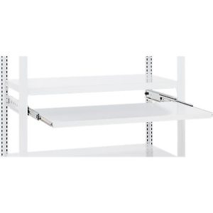 Auszugboden ORDO Professional, Teleskopschienen-Vollauszug, höhenverstellbar, Tragkraft 60 kg, B 1.000 mm x T 500 mm, verkehrsweiß RAL 9016 Auszugboden ORDO Professional, Teleskopschienen-Vollauszug, höhenverstellbar, Tragkraft 60 kg, B 1.000 mm x T 500 mm, verkehrsweiß RAL 9016