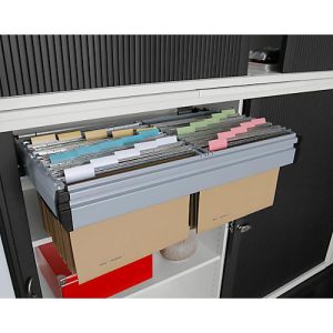 Auszugsperre, für Querrollladenschrank, für 2 Ordnerhöhen Auszugsperre, für Querrollladenschrank, für 2 Ordnerhöhen