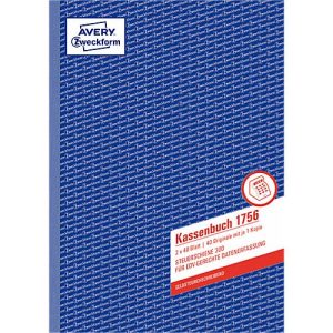 Avery Zweckform Kassenbuch Nr. 1756 Avery Zweckform Kassenbuch Nr. 1756