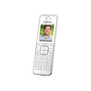 AVM FRITZ!Fon C6 – Schnurloses VoIP-Telefon – mit Internetradio mit Rufnummernanzeige – ECO DECTGAP – dreiweg Anruffunktion – SIP AVM FRITZ!Fon C6 – Schnurloses VoIP-Telefon – mit Internetradio mit Rufnummernanzeige – ECO DECTGAP – dreiweg Anruffunktion – SIP