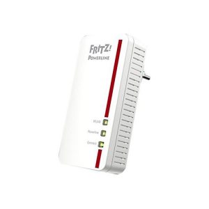 AVM FRITZ!Powerline 1260E – – Powerline Adapterkit – – 1GbE, HomePlug AV (HPAV) 2.0, IEEE 1901 – Wi-Fi 5 – Dual-Band – an Wandsteckdose anschließbar AVM FRITZ!Powerline 1260E – – Powerline Adapterkit – – 1GbE, HomePlug AV (HPAV) 2.0, IEEE 1901 – Wi-Fi 5 – Dual-Band – an Wandsteckdose anschließbar