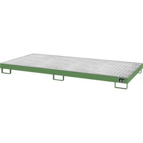 Bauer Auffangwanne Typ AW8, grün (RAL 6011)
