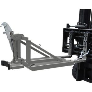 Bauer Fasslifter RS-I/D 91, für Stapler, 1 x 110 bis 200-l-Deckelfässer, L 1285 x B 585 x H 810 mm, bis 800 kg, Stahl, Mausgrau Bauer Fasslifter RS-I/D 91, für Stapler, 1 x 110 bis 200-l-Deckelfässer, L 1285 x B 585 x H 810 mm, bis 800 kg, Stahl, Mausgrau