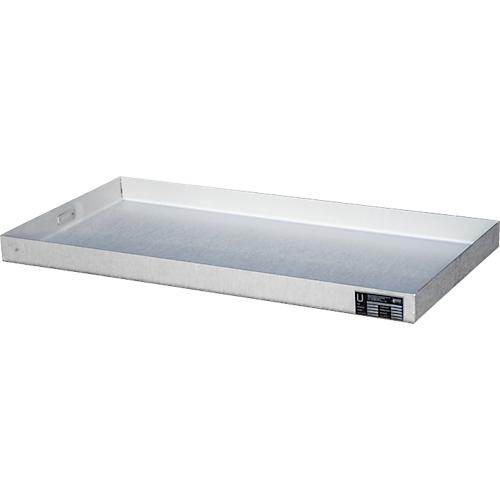 Bauer Kleingebindewanne KGW 2 V4A, ohne Lochblechrost, L 940 x B 470 x H 60 mm, 25 L, 150 kg, Edelstahl 1.4571, Silber