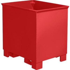 Behälter für Routenzüge Typ C 30, für Feststoffe, 3-fach stapelbar, Inhalt 0,3 m³, bis 500 kg, feuerrot RAL 3000 Behälter für Routenzüge Typ C 30, für Feststoffe, 3-fach stapelbar, Inhalt 0,3 m³, bis 500 kg, feuerrot RAL 3000