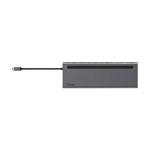 Belkin CONNECT 11-in-1 Multiport-Dock – USB-C – VGA, HDMI, DP – GigE Belkin CONNECT 11-in-1 Multiport-Dock – USB-C – VGA, HDMI, DP – GigE