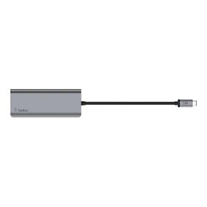 Belkin CONNECT USB-C 6-in-1 Multiport Adapter – Dockingstation – USB-C – HDMI – 1GbE Belkin CONNECT USB-C 6-in-1 Multiport Adapter – Dockingstation – USB-C – HDMI – 1GbE