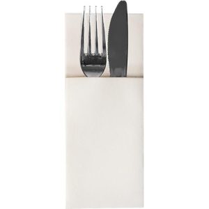 Bestecktaschen Papstar ‚Airlaid‘, 4 x 100 Stk., B 100 x H 240 mm, 1/8 Falz, Airlaid, weiß Bestecktaschen Papstar ‚Airlaid‘, 4 x 100 Stk., B 100 x H 240 mm, 1/8 Falz, Airlaid, weiß