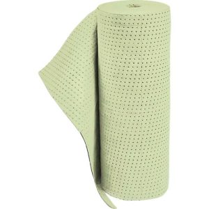Bindevlies-Rolle CLASSIC heavy, 3-lagig, Gesamtaufnahmekapazität 128 l, besonders chemikalienbindend, L 40 m x B 400 mm, Vlies, gelb, 2 Stück