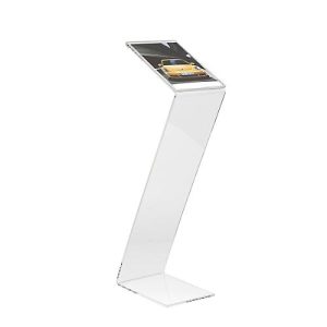 Bodenaufsteller, Plexiglas, B 220 x T 300 x H 850 mm, glasklar Bodenaufsteller, Plexiglas, B 220 x T 300 x H 850 mm, glasklar