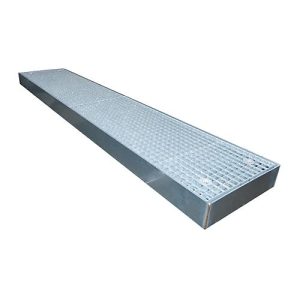 Bodenschutzwanne Typ BSW 125, befahrbar, verzinkt Bodenschutzwanne Typ BSW 125, befahrbar, verzinkt