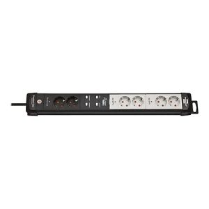 brennenstuhl Connect Premium – Smart Power-Steckdosenleiste – 3600 Watt – Wi-Fi – Ausgangsanschlüsse: 6 (2-polig) – 3 m Schnur brennenstuhl Connect Premium – Smart Power-Steckdosenleiste – 3600 Watt – Wi-Fi – Ausgangsanschlüsse: 6 (2-polig) – 3 m Schnur