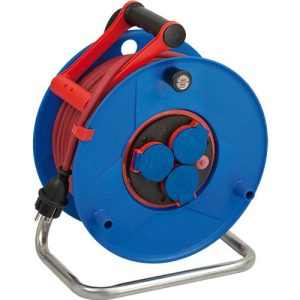 Brennenstuhl Garant Bretec Gewerbe-/Baustellen-Kabeltrommel, 40 meter, IP44, Bretec-Drehkontakt, Gummi-Neopren, cablepilot, blau/schwarz Brennenstuhl Garant Bretec Gewerbe-/Baustellen-Kabeltrommel, 40 meter, IP44, Bretec-Drehkontakt, Gummi-Neopren, cablepilot, blau/schwarz