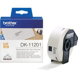 Brother Adress-Etiketten DK-11201, 29×90 mm, 400 Stück Brother Adress-Etiketten DK-11201, 29×90 mm, 400 Stück