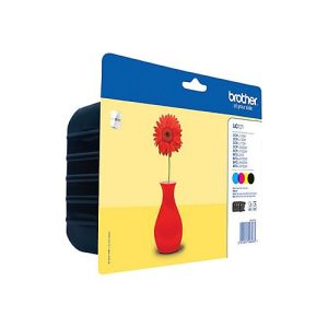 Brother LC121 Value Pack – Schwarz, Gelb, Cyan, Magenta – original – Tintenpatrone Brother LC121 Value Pack – Schwarz, Gelb, Cyan, Magenta – original – Tintenpatrone