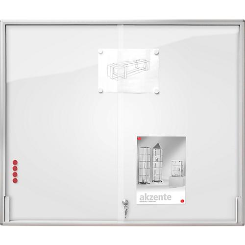 BST Schaukasten MEDIA ST, für innen, ESG-Sicherheitsglas, Schiebetür, Sichtformat 21x DIN A4