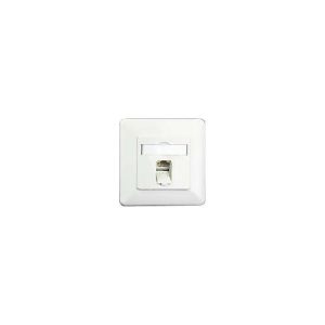 BTR E-DAT C6 8(8) UP – Anschlussdose, Unterputz – CAT 6 – RJ-45 – Pure White, RAL 9010 BTR E-DAT C6 8(8) UP – Anschlussdose, Unterputz – CAT 6 – RJ-45 – Pure White, RAL 9010