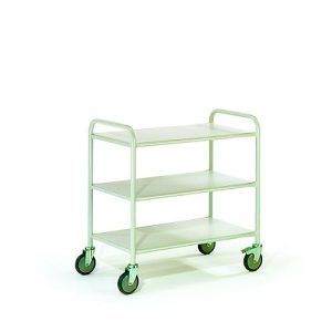 Bürowagen mit 3 Etagen, 780 x 500 mm Bürowagen mit 3 Etagen, 780 x 500 mm