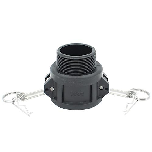 Camlock-Adapter, 2 Zoll-Dose auf 2 Zoll, BSP-Außengewinde