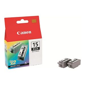 Canon BCI-15 – 2er-Pack – Schwarz – original – Tintenbehälter Canon BCI-15 – 2er-Pack – Schwarz – original – Tintenbehälter