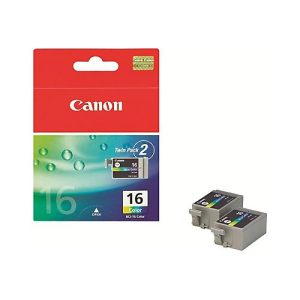 Canon BCI-16 – 2er-Pack – Gelb, Cyan, Magenta – original – Tintenbehälter Canon BCI-16 – 2er-Pack – Gelb, Cyan, Magenta – original – Tintenbehälter
